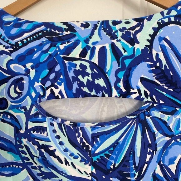 NWT Lilly Pulitzer Hollee Dress Iris Blue XS - Picture 7 of 11